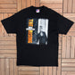 Bruce Springsteen The Rising Tour 2002 Graphic Tee | Size X-Large | Vintage 2000s Rock Band Black T-Shirt |