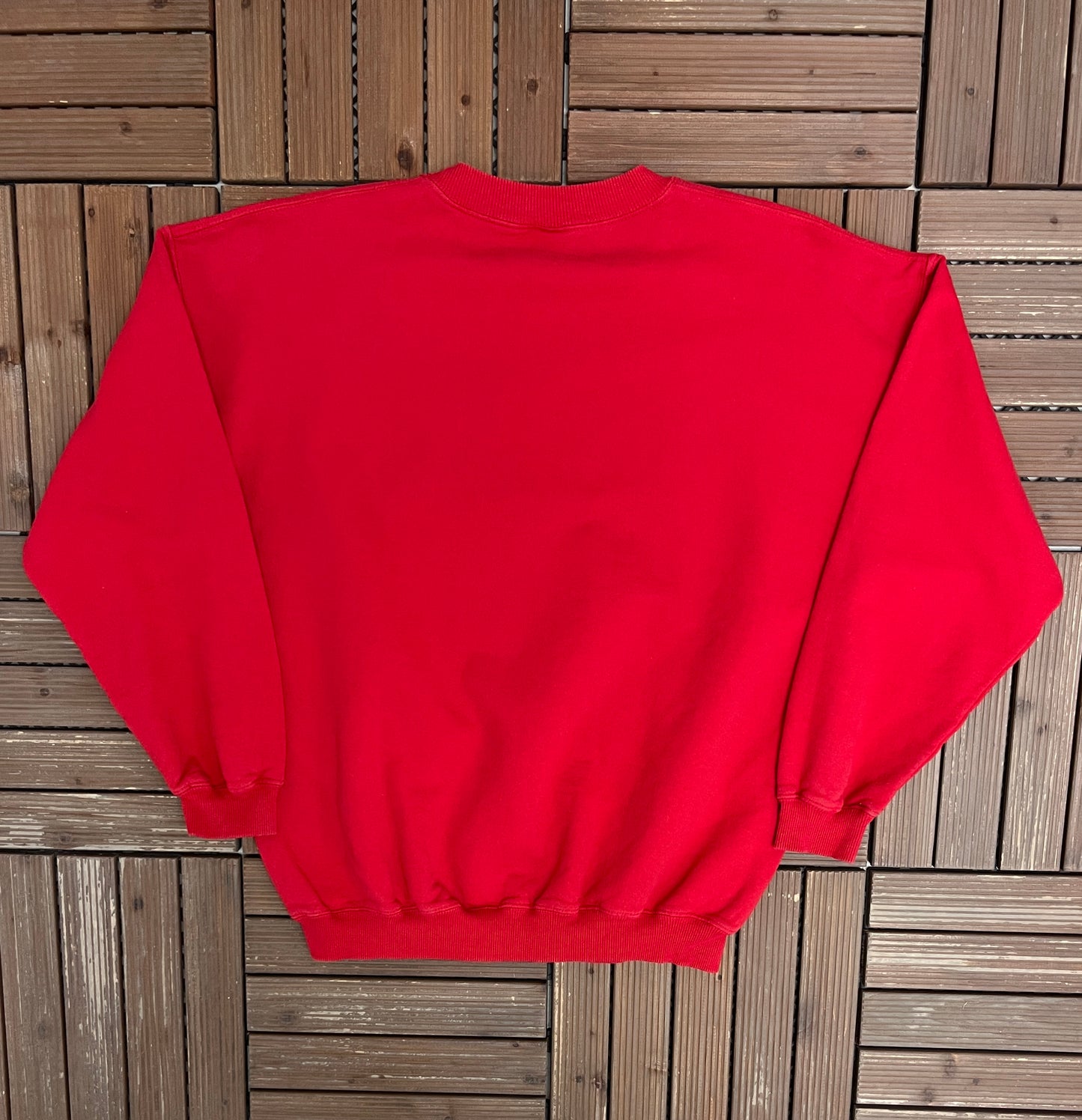 Canada Nike Stitched Graphic Crewneck | Size X-Large | Vintage 1990s Hockey Red Sweater |