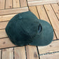 Green Bay Packers Embroidered Graphic Hat | Snap Back | Vintage 1990s NFL Football Black Cap |