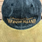 Paramount Canada's Wonderland Graphic Hat | Metal Clasp | Vintage 1990s Promotional Grey Cap |