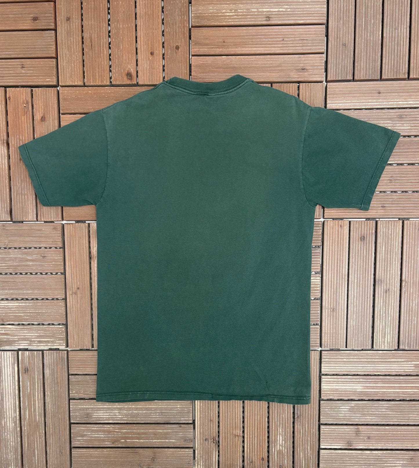 Green Bay Packers Graphic Tee | Size Large | Vintage 1990s NFL Football Green T-Shirt |