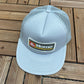 Home Hardware Building Centre Graphic Hat | Snap Back | Vintage 1990s Trucker Promotional Grey Cap |