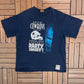 Dallas Cowboys Monday Night Football Party Shirt! Graphic Tee | Size Large | Vintage 1990s NFL Football Blue T-Shirt |