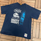 Dallas Cowboys Monday Night Football Party Shirt! Graphic Tee | Size Large | Vintage 1990s NFL Football Blue T-Shirt |