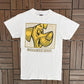 Huckleberry Hound Graphic Tee | Size Small | Vintage 1990s Promotional White T-Shirt |