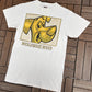 Huckleberry Hound Graphic Tee | Size Small | Vintage 1990s Promotional White T-Shirt |