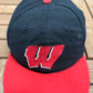 Wisconsin Badgers Rose Bowl 1994 Graphic Hat | Snap Back | Vintage 1990s College Sports Black Cap |