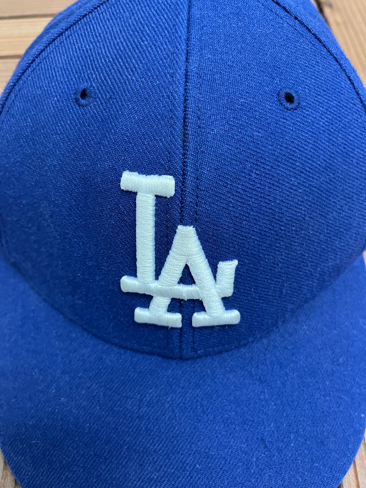 Los Angeles Dodgers Stitched Graphic Hat | Strap Back | Newer Style MLB Baseball Cap |