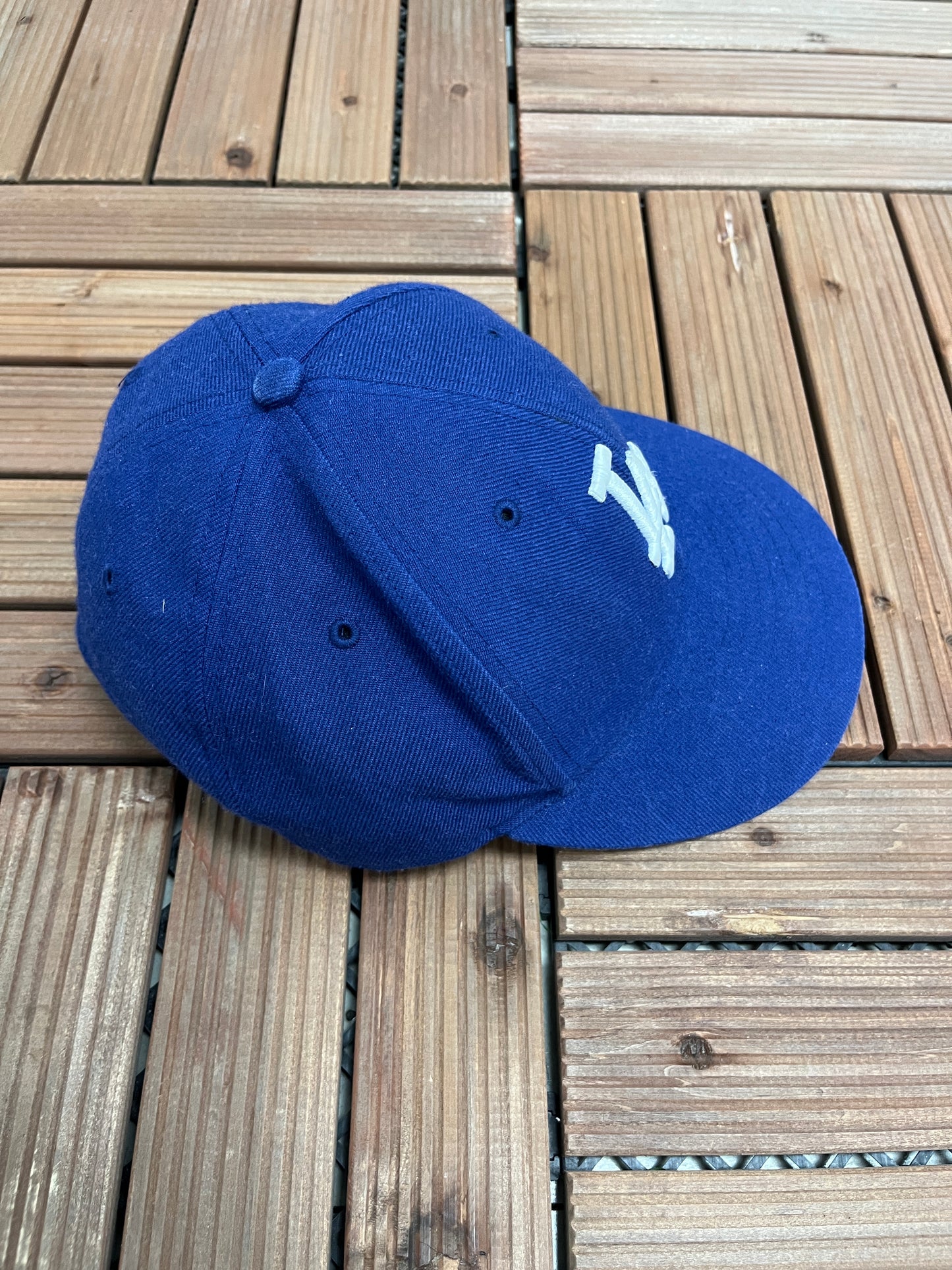 Los Angeles Dodgers Stitched Graphic Hat | Strap Back | Newer Style MLB Baseball Cap |