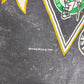 Boston Celtics Graphic Tee | Size Small | Vintage 1980s NBA Basketball Grey T-Shirt |