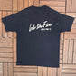 Bryan Adams Into The Fire Tour 1987 Graphic Tee | Size X-Large | Vintage 1990s Canadian Rock Black T-Shirt |