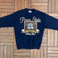 Penn State Nittany Lions Graphic Crewneck | Size Large | Vintage 1990s Blue College Sweater |