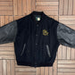 Ski-Doo Canada Graphic Jacket | Size Large | Vintage 2000s Varsity Black Jacket |