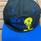 Tweety Bird Who Cares? Graphic Hat | One Size | Vintage 1990s Promotional Black Cap |