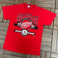 Detroit Red Wings Stanley Cup Champions 1997 Graphic Tee | Size Medium | Vintage 1990s NHL Hockey Red T-Shirt |