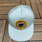 Algoma Central Railway Graphic Hat | Snap Back | Vintage 1990s Promotional Grey Cap |