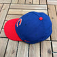 Chicago Cubs Nike Embroidered Graphic Hat | Strap Back | Vintage 2000s MLB Baseball Blue Cap |