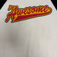 The Miz I'm Awesome Graphic Tee | Size Large | Vintage 2000s WWE Wrestling White 3/4 Sleeve T-Shirt |