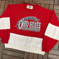 Ohio State Buckeyes Graphic Crewneck | Size X-Large | Vintage 1990s College Red Sweater |