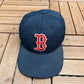 Boston Red Sox Embroidered Hat | Snap Back | Vintage 2000s MLB Baseball Blue Cap |
