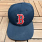 Boston Red Sox Embroidered Hat | Snap Back | Vintage 2000s MLB Baseball Blue Cap |