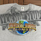 Universal Studios Florida Big Print Graphic Tee | Size XX-Large | Vintage 2000s Promotional Grey T-Shirt |