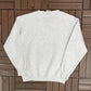 Harvard Crimson Stitched Graphic Crewneck | Size Medium | Vintage 1990s College Grey Sweater |