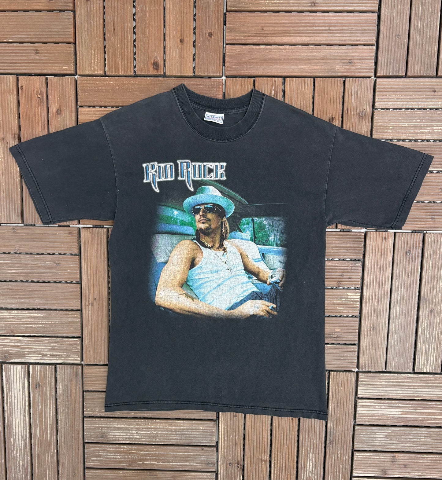 Kid Rock Cocky Tour 2002 Graphic Tee | Size Medium | Vintage 2000s Music Black T-Shirt |