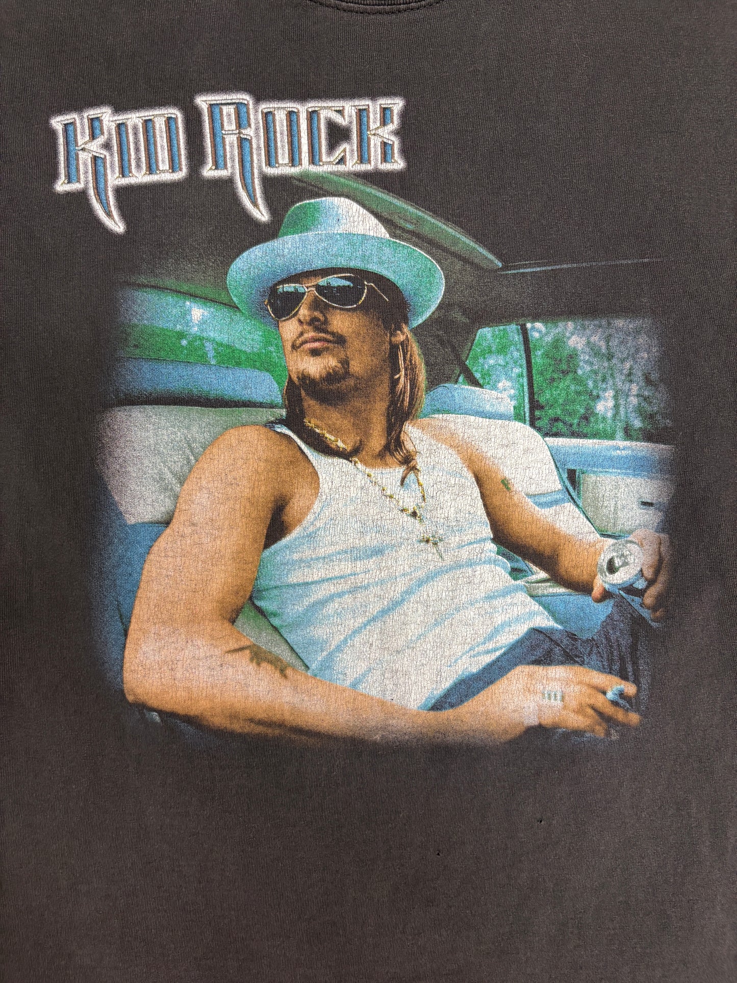 Kid Rock Cocky Tour 2002 Graphic Tee | Size Medium | Vintage 2000s Music Black T-Shirt |