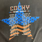 Kid Rock Cocky Tour 2002 Graphic Tee | Size Medium | Vintage 2000s Music Black T-Shirt |