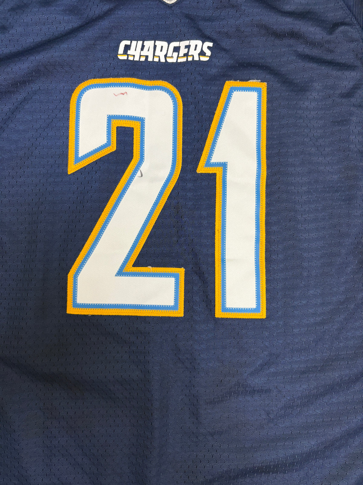 San Diego Chargers LaDainian Tomlinson Football Jersey | Size Youth X-Large | Vintage 2000s NFL Football Blue Jersey |
