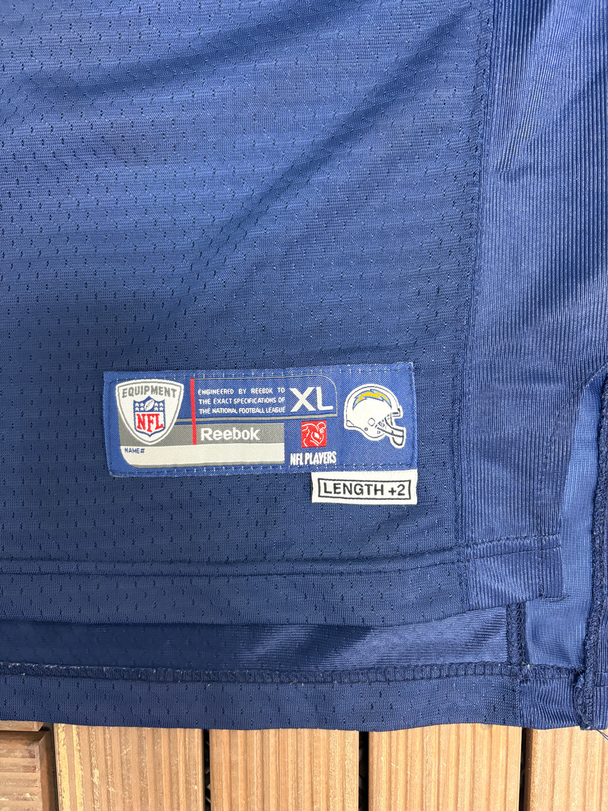 San Diego Chargers LaDainian Tomlinson Football Jersey | Size Youth X-Large | Vintage 2000s NFL Football Blue Jersey |