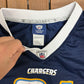 San Diego Chargers LaDainian Tomlinson Football Jersey | Size Youth X-Large | Vintage 2000s NFL Football Blue Jersey |