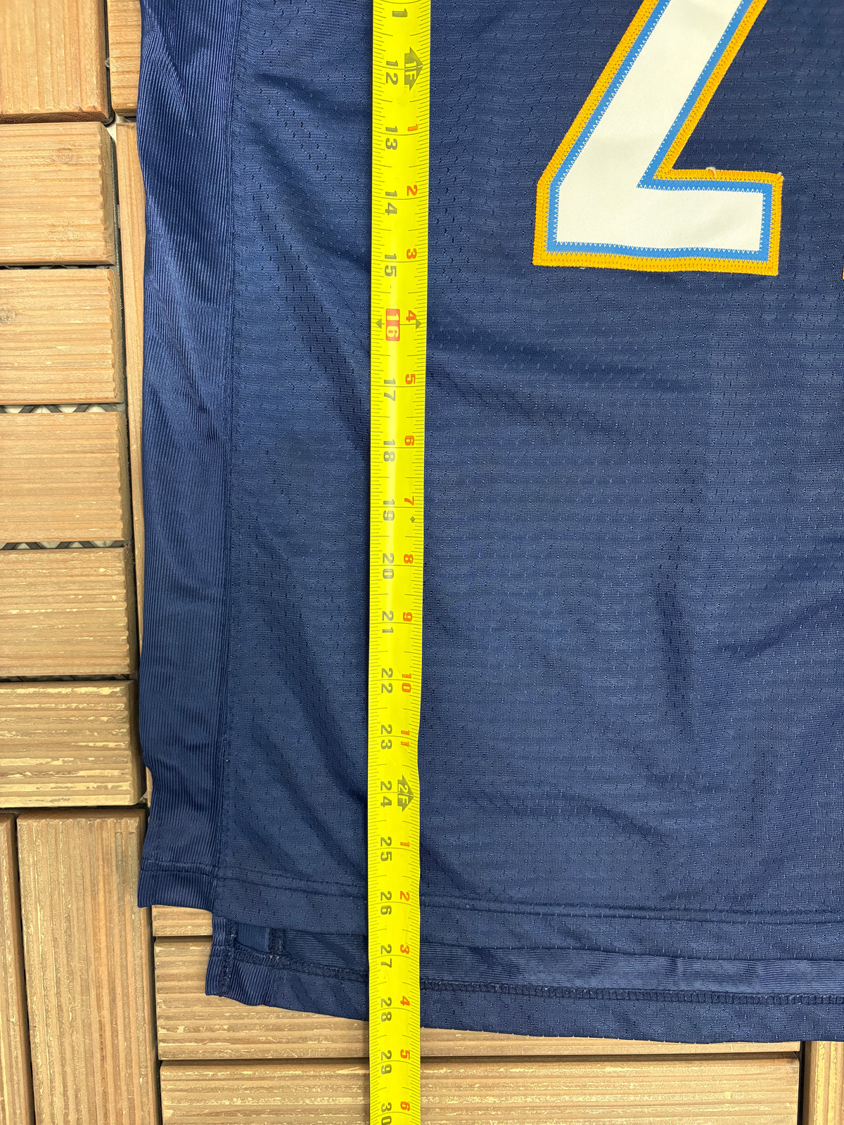 San Diego Chargers LaDainian Tomlinson Football Jersey | Size Youth X-Large | Vintage 2000s NFL Football Blue Jersey |