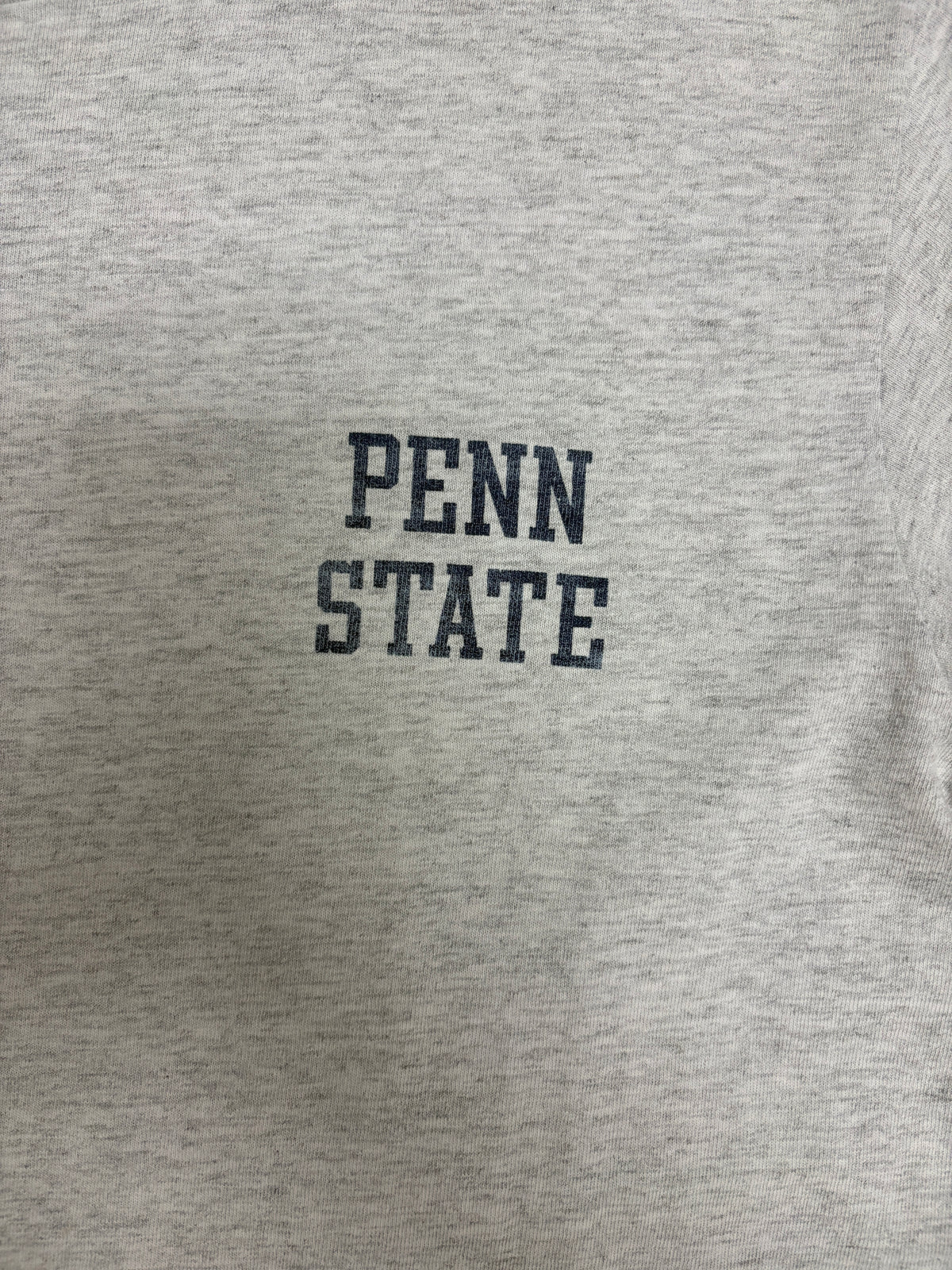Penn State Nittany Lions Graphic Tee | Size X-Large | Vintage 1990s College Grey T-Shirt |