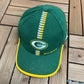 Green Bay Packers Embroidered Graphic Hat | Strap Back With Clasp | Vintage 2000s NFL Football Green Cap |