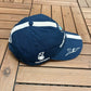 BMW Sauber F1 Team Nick Heidfeld Graphic Hat | Metal Clasp | Vintage 2000s Car Promotional Blue Cap |