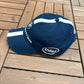 BMW Sauber F1 Team Nick Heidfeld Graphic Hat | Metal Clasp | Vintage 2000s Car Promotional Blue Cap |