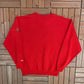 Ohio State University Buckeyes Graphic Crewneck | Size Medium | Vintage 1990s College Red Sweater |