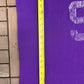 Minnesota Vikings Jersey Style Graphic Tee | Size Small | Vintage 1980s NFL Football Purple T-Shirt |