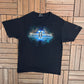 Starcraft II: Wings Of Liberty Graphic Tee | Size Large | Vintage 2000s Video Game Black T-Shirt |