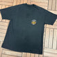 Harley Owners Group London Graphic Tee | Size X-Large | Vintage 1990s Biker Black T-Shirt |