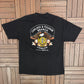 Harley Owners Group London Graphic Tee | Size X-Large | Vintage 1990s Biker Black T-Shirt |