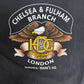 Harley Owners Group London Graphic Tee | Size X-Large | Vintage 1990s Biker Black T-Shirt |