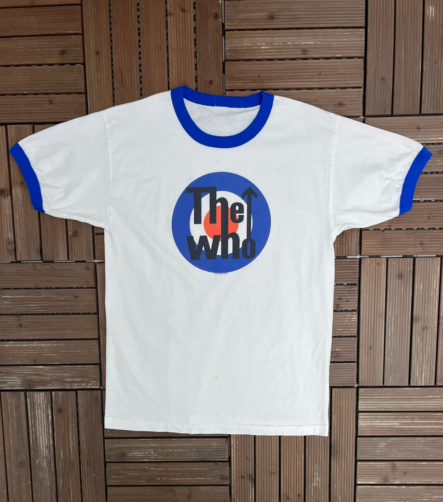 The Who Graphic Tee | Size X-Large | Vintage 2000s Rock Band White T-Shirt |