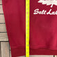 Team Canada 2002 Salt Lake City Olympics Graphic Crewneck | Size Large | Vintage 2000s Promotional Red Sweater |
