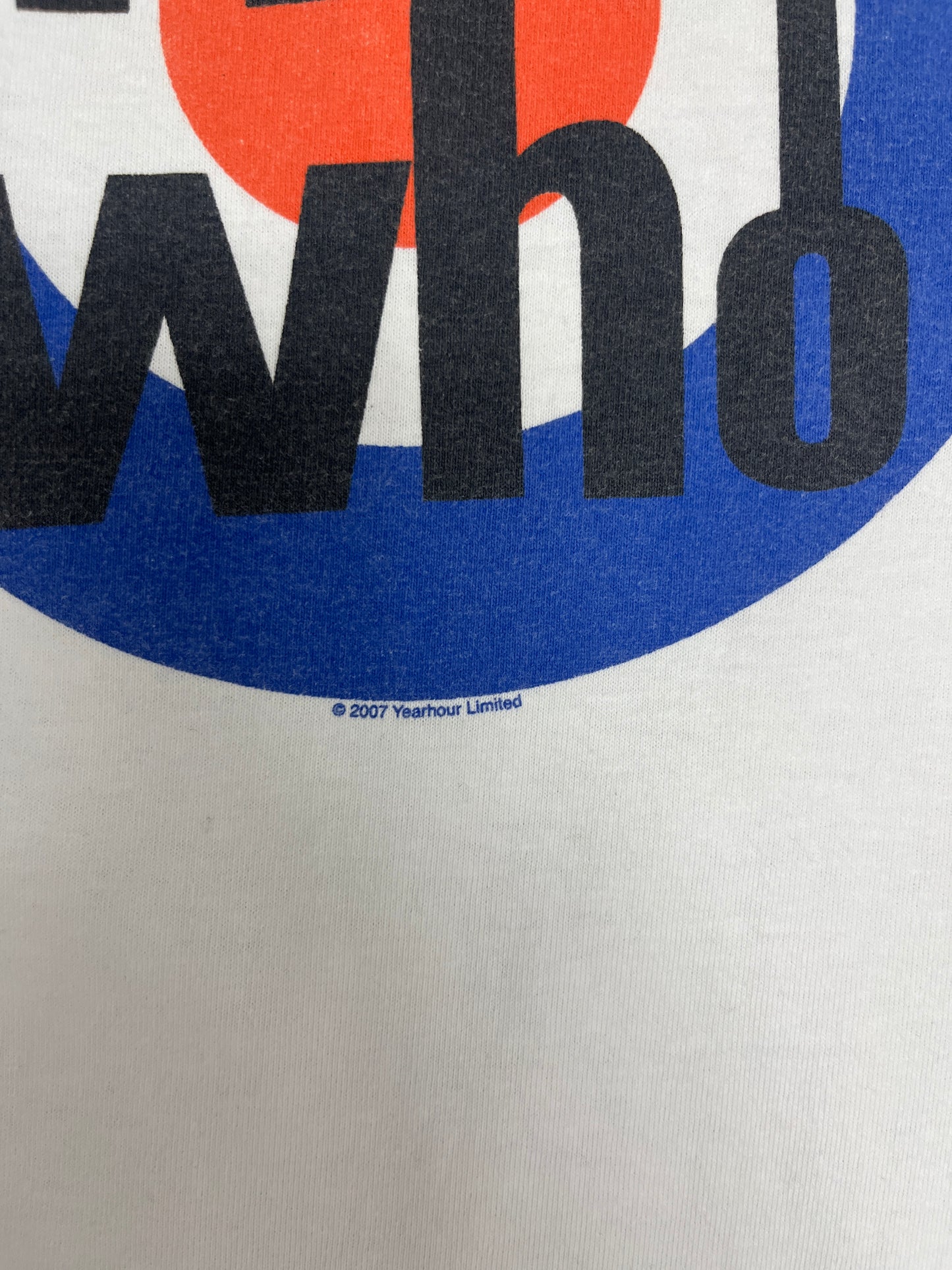 The Who Graphic Tee | Size X-Large | Vintage 2000s Rock Band White T-Shirt |