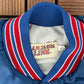 Chicago Cubs Stitched Graphic Jacket | Size Large | Vintage 1990s MLB Baseball Blue Bomber Jacket |