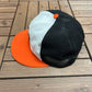 Baltimore Orioles Graphic Hat | Snap Back | Vintage 1990s MLB Baseball Trucker White Cap |