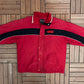 San Francisco 49ers Graphic Jacket | Size Large | Vintage 1990s NFL Football Red Jacket |